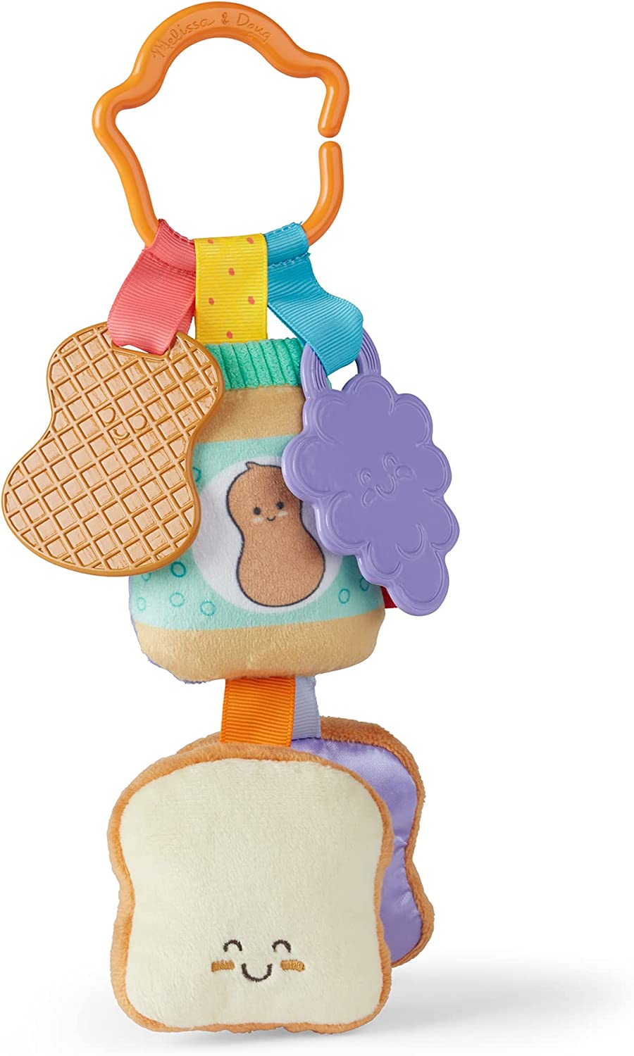 Melissa & DougTake-Along Clip-On Infant ToyStyle: Sandwich Take Along Baby ToyEarthlets