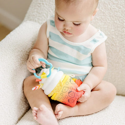 Melissa & DougTake-Along Clip-On Infant ToyStyle: Bubble Tea Take Along Baby ToyEarthlets