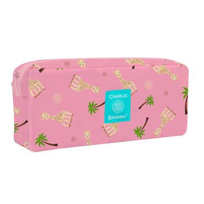 Charlie Banana Sophie La Girafe Multi Purpose Wet Pouch Colour: Coco Pink reusable nappies buckets & accessories Earthlets