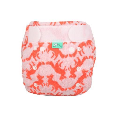 Tots Bots Bamboozle Stretch Nappy Colour: Foxtrot Size: Size 1 (6-18lbs) reusable nappies Earthlets