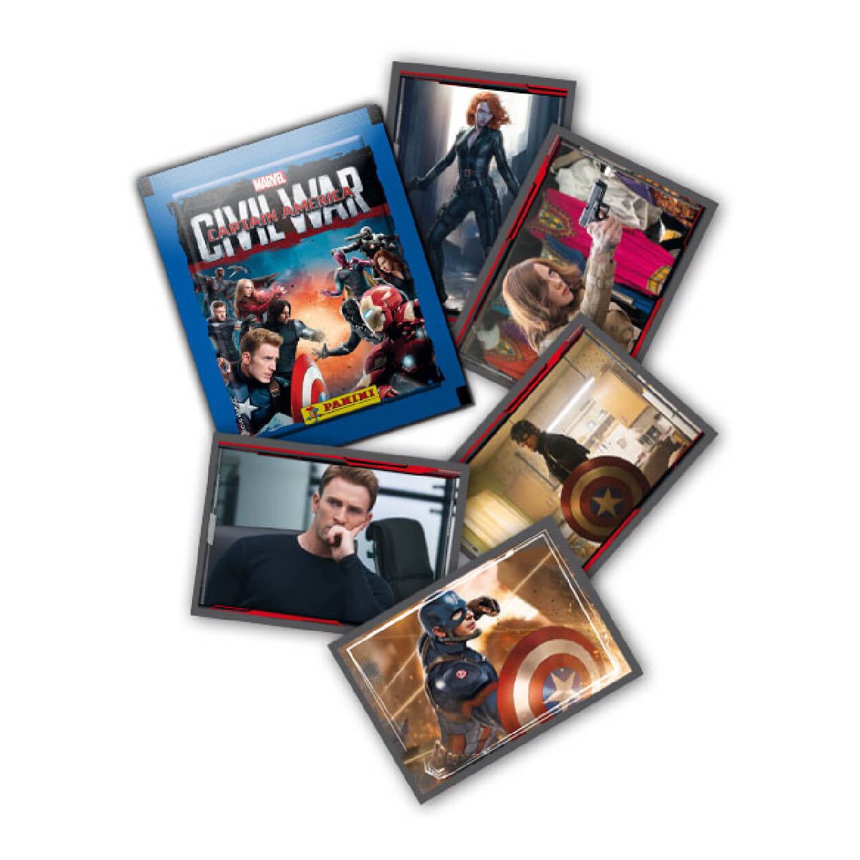 Earthlets| Captain America Movie Sticker Collection | Earthlets.com |  | Sticker Collection