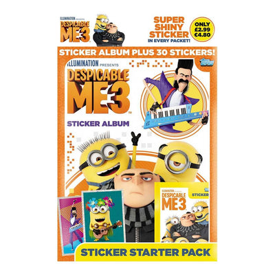 ToppsDespicable Me 3 Sticker CollectionProduct: Starter Pack (30 Stickers)Sticker CollectionEarthlets