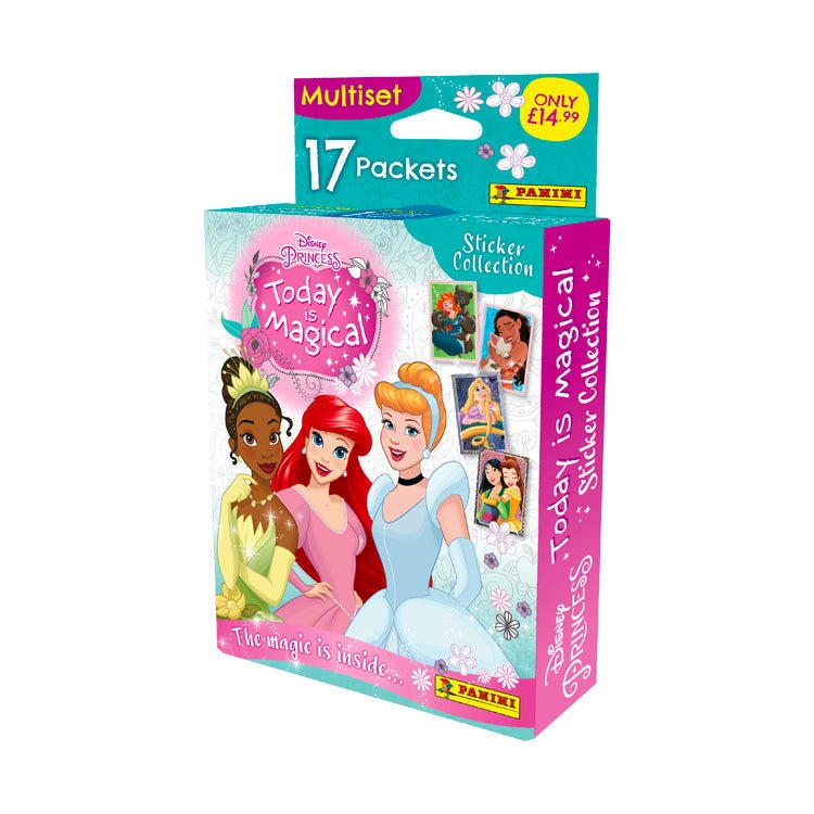 PaniniDisney Princess Today Is Magic Sticker CollectionProduct: Multiset (17 Packets)Sticker CollectionEarthlets