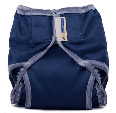 Mother-ease| Rikki Wrap Nappy Cover Navy | Earthlets.com |  | reusable nappies nappy covers