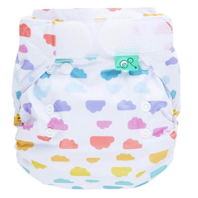 Tots Bots Bamboozle Nappy Wrap Colour: Cloud Nine Size: Size 1 (6-18lbs) reusable nappies Earthlets