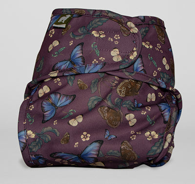 Little LambNappy WrapColour: Butterfly BalladSize: Size 1reusable nappies nappy coversEarthlets
