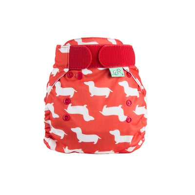 Tots Bots Bamboozle Nappy Wrap Colour: Above the Clouds Size: Size 1 (6-18lbs) reusable nappies Earthlets