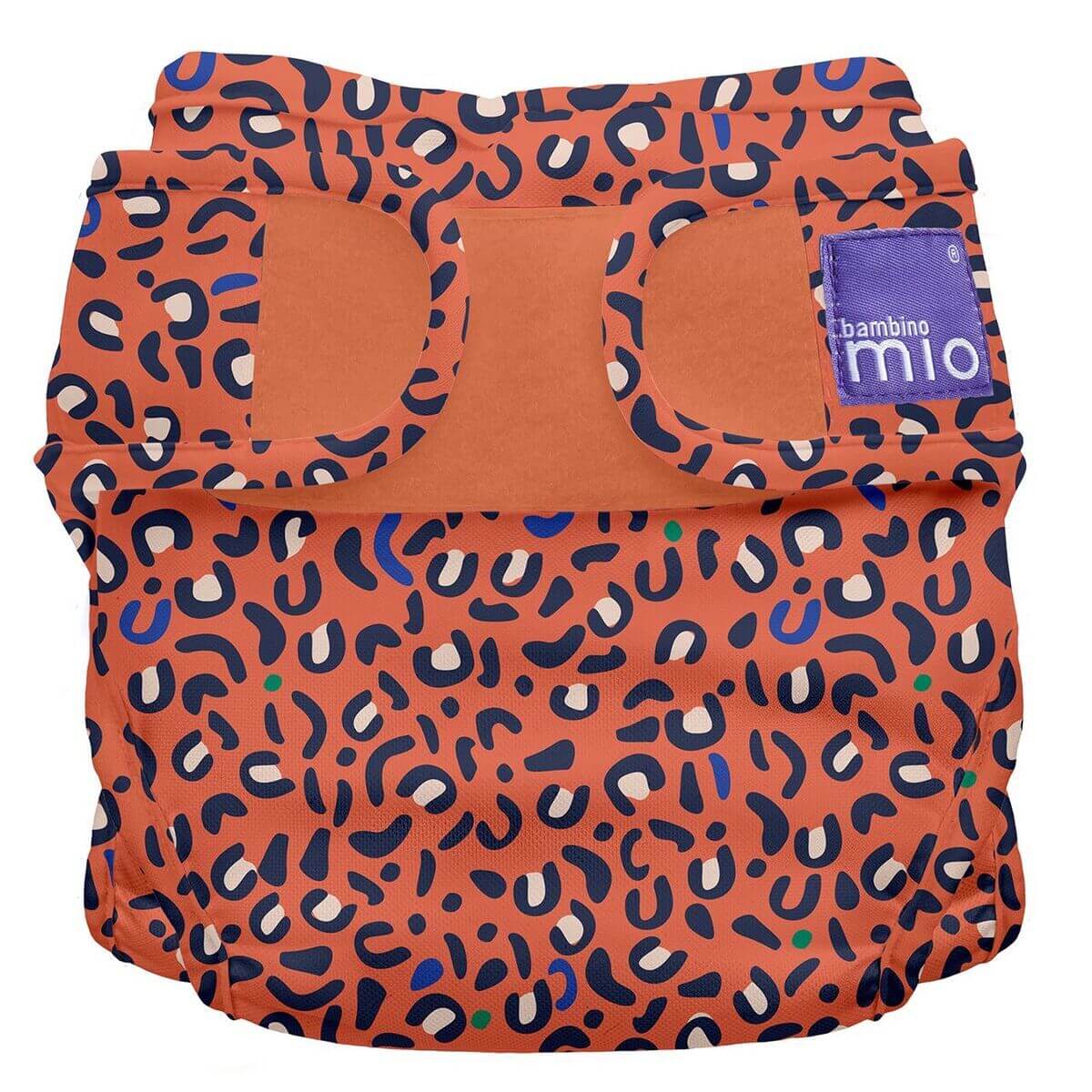 Bambino Mio Mioduo Reusable Nappy Cover Size: Size 1 Colour: Safari Spots reusable nappies nappy covers Earthlets