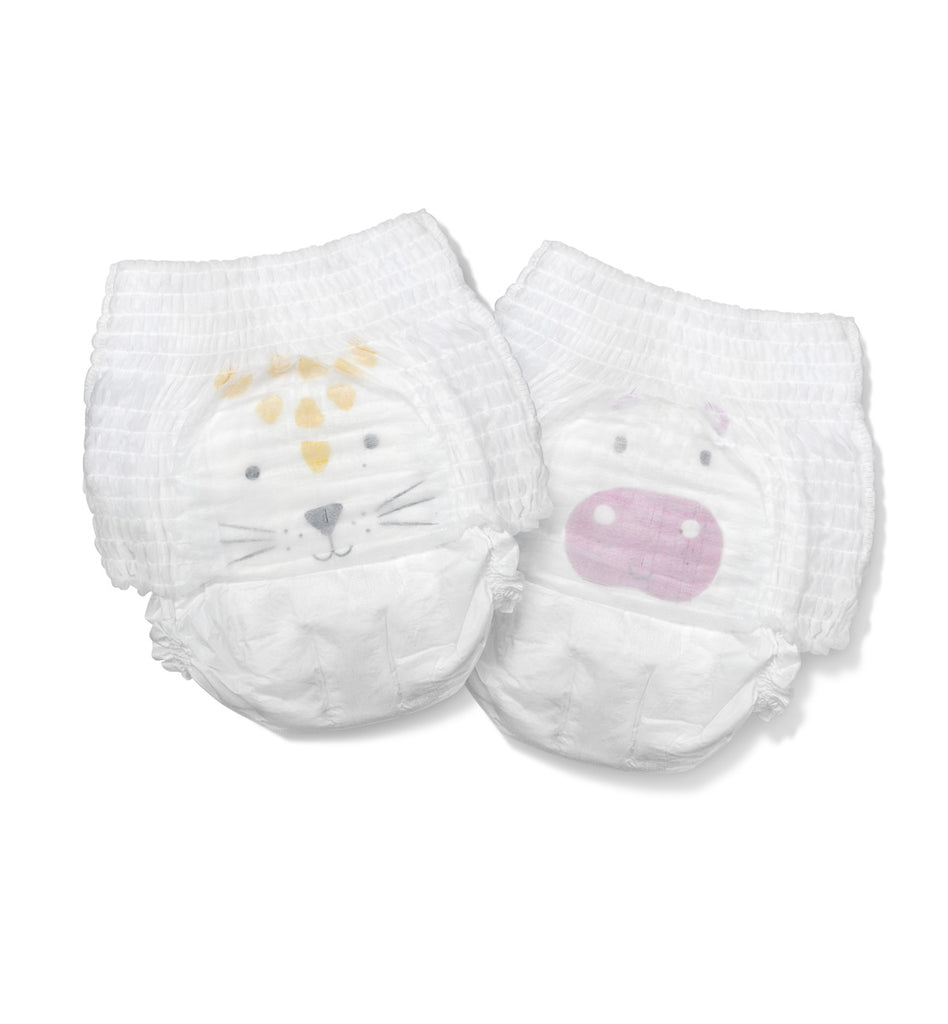 Kit and Kin| Size 4 Eco Disposable Nappy Pants - 22 pack | Earthlets.com |  | potty training disposable pants