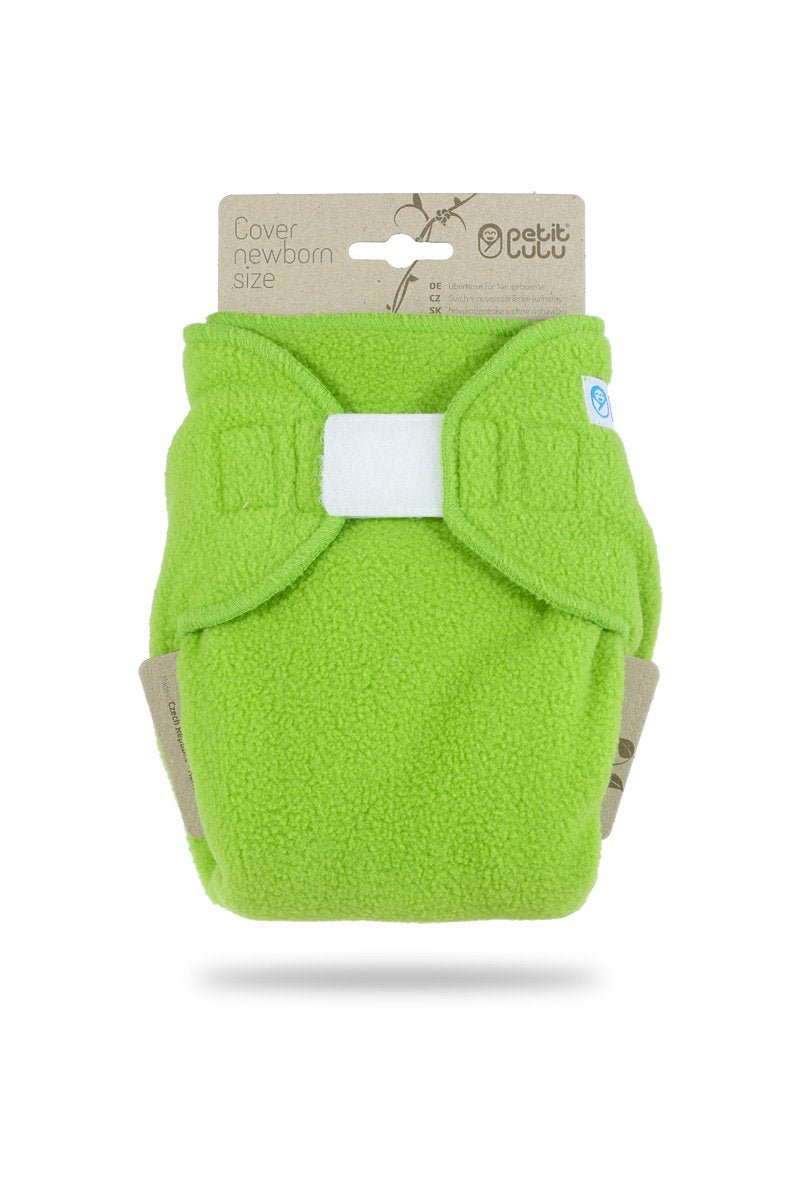 Petit Lulu| Velcro Fleece Cover - Newborn | Earthlets.com |  | reusable nappies