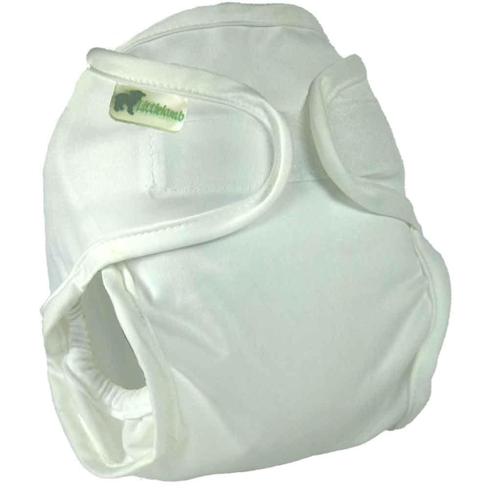 Little LambNappy WrapColour: SnowSize: Size 3reusable nappies nappy coversEarthlets