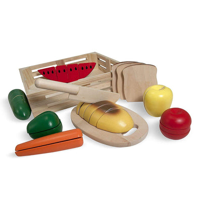Melissa & Doug| Wooden Cutting Food | Earthlets.com |  | play kitchens