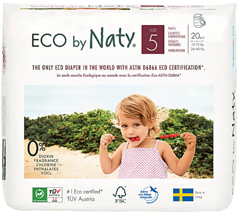 Naty| Size 5 Pull Up Pants - 20 pack | Earthlets.com |  | disposable nappies size 5